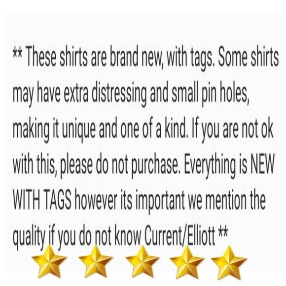 Current Elliott Rolled Linen Blend Tee Shirt - Picture 7 of 7